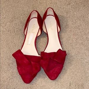 Nine West Red Flats